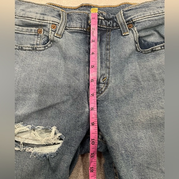 [W30]Levi’s 412 distressed Bermuda Jeans - Picture 3 of 6
